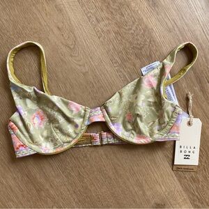 Billabong Feelin’ Peaceful Floral Underwire Bikini Top